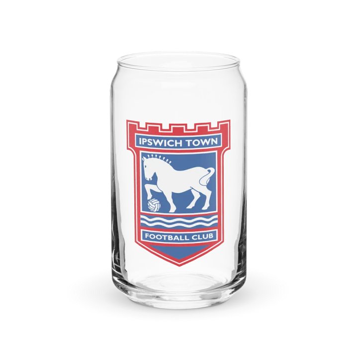 Ipswich Town FC Soccer Team - Can-Shaped Glass product image (1)