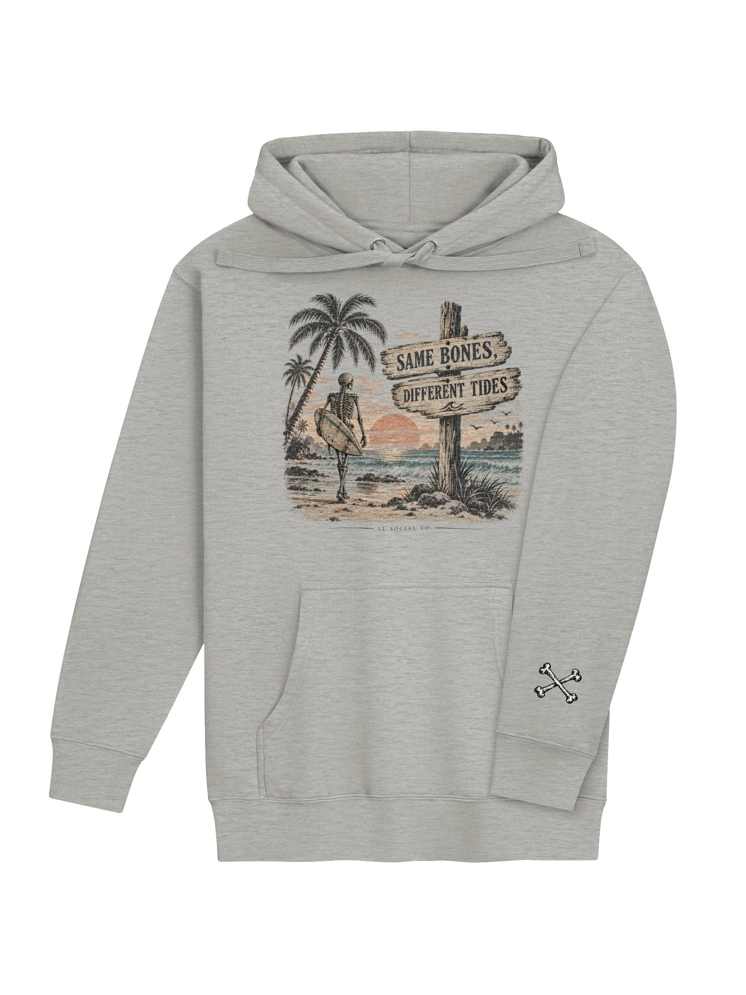 Same Bones, Different Tides Premium Hoodie product image (4)