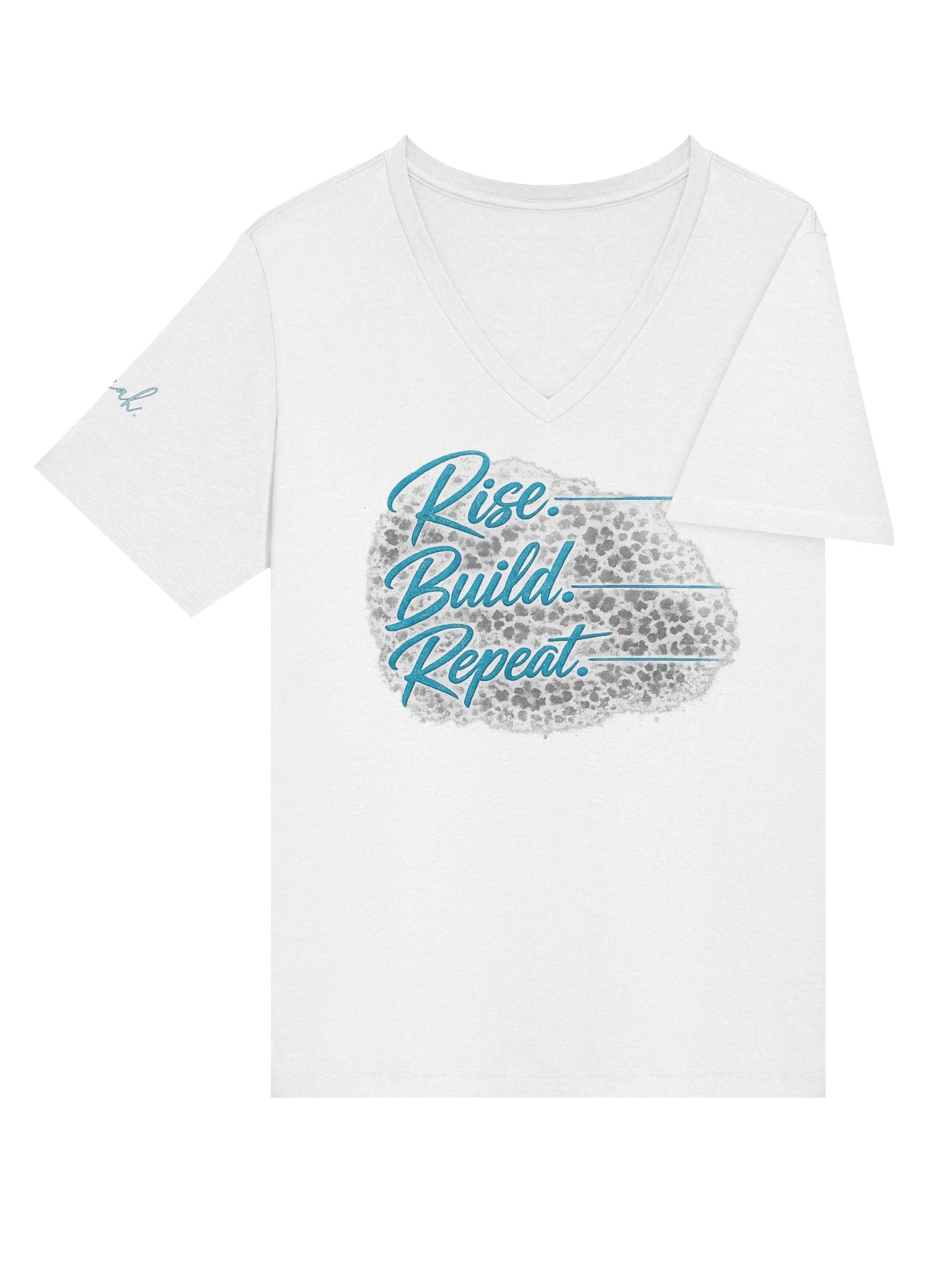 Rise. Build. Repeat. Women's DIY Graphic Tee | Inspirational Builder Shirt | Women in Trades | DIY Gift | Carpenter Shirt | Workshop Apparel product image (4)