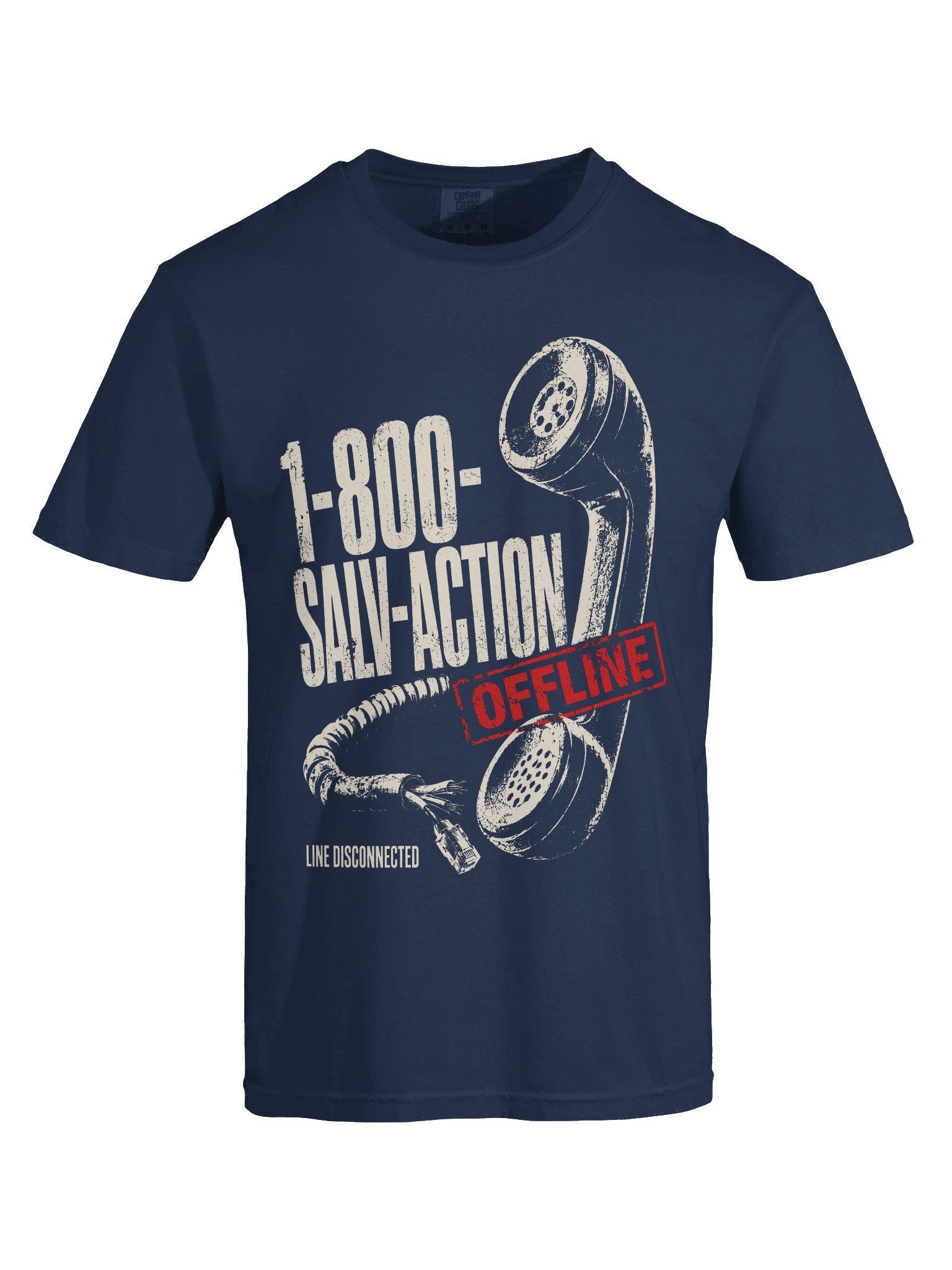 Offline Retro Phone | Heavyweight Graphic Tee product image (13)