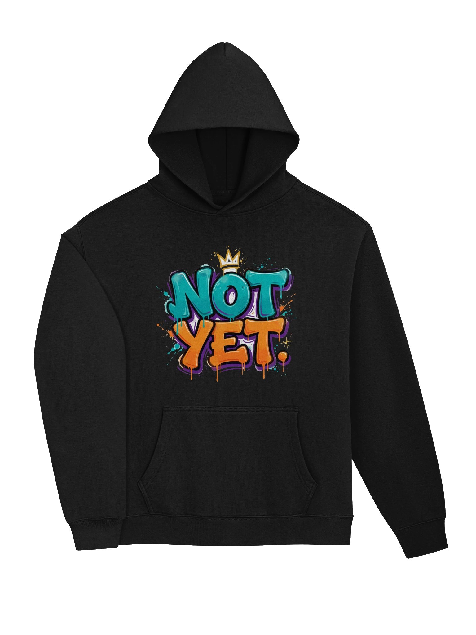 Not Yet. Graffiti Hoodie product image (3)