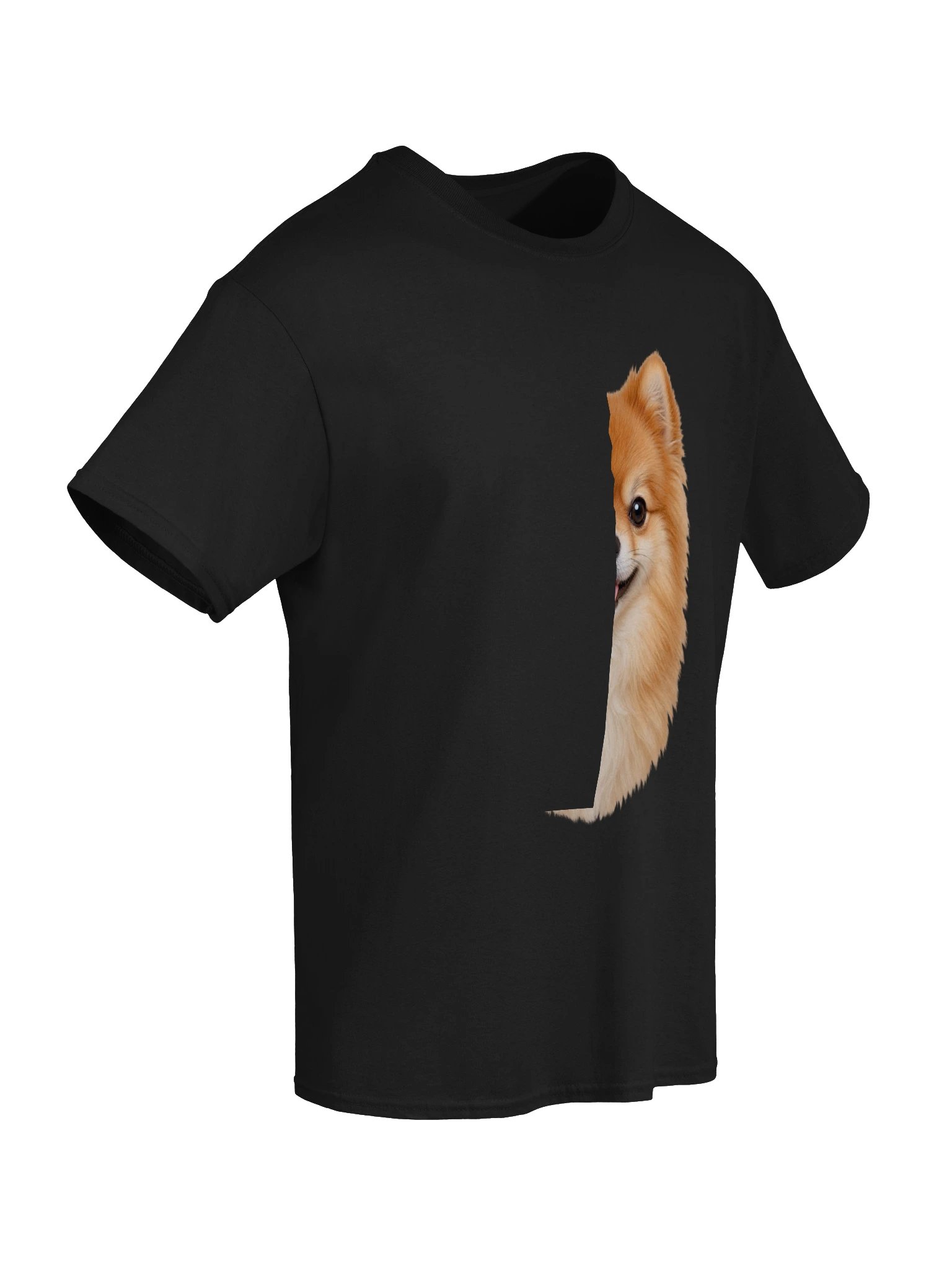 Dog - Pomeranian (Face) — Unisex Gildan Heavyweight 100% Cotton T-Shirt product image (61)