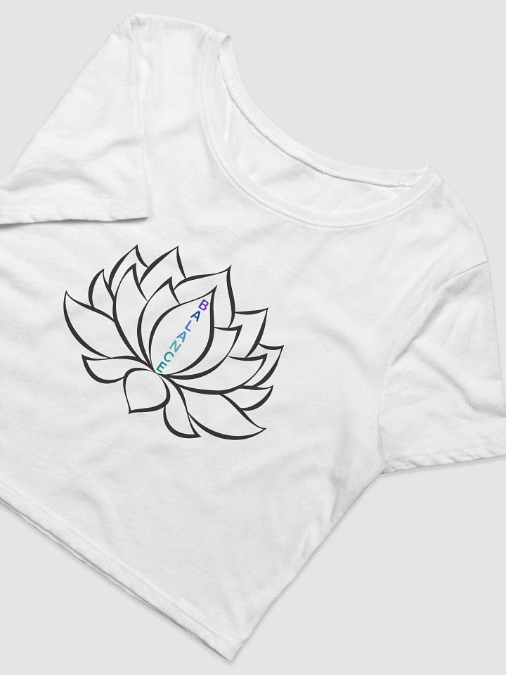 balance lotus ladies crop top product image (2)