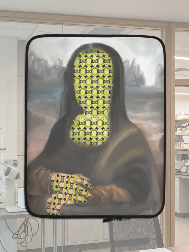 ChemScrapes Mona Litha Chemistry Themed Sciart Laptop Sleeve product image (1)