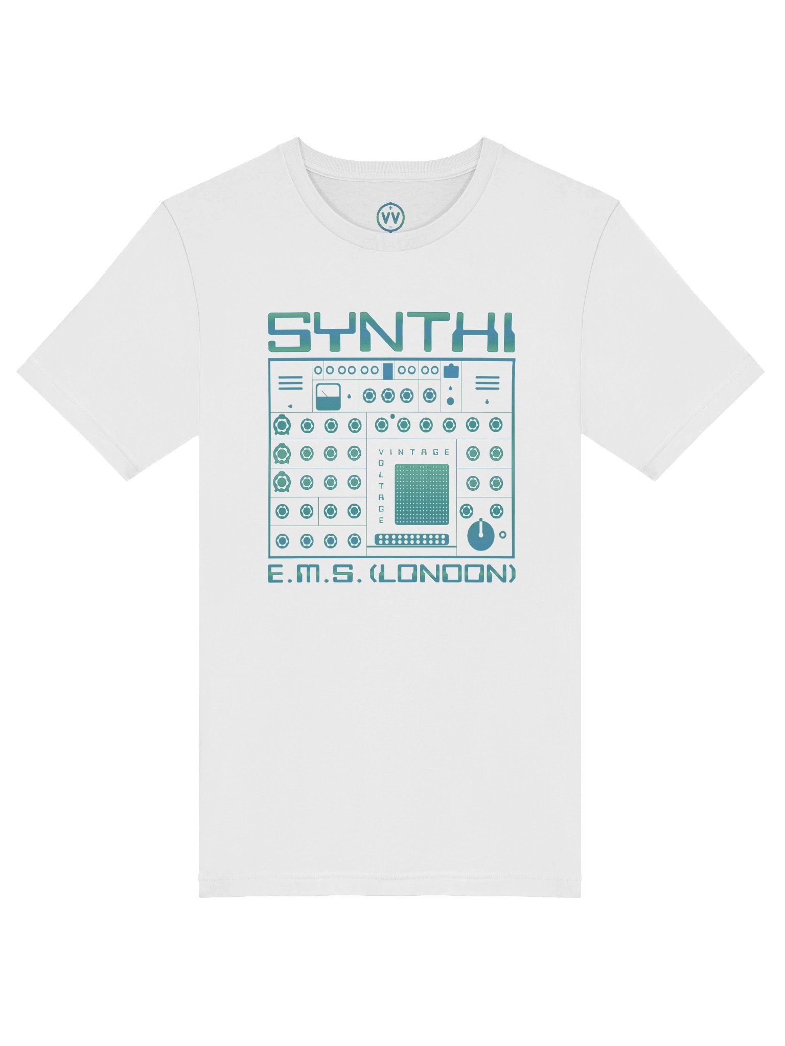 EMS Synthi T-Shirt - AKS VCS3 Electronic Music Studios (Vintage Analog Synth) product image (6)