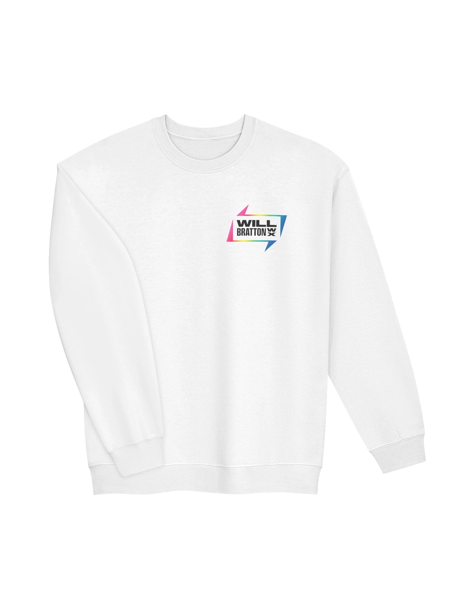 WillBrattonWx White Crewneck product image (3)
