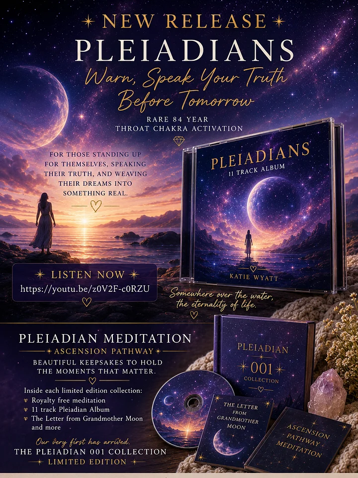 🌌 PLEIADIAN Limited Edition Keepsake 001 & Weaving Magic Album product image (2)