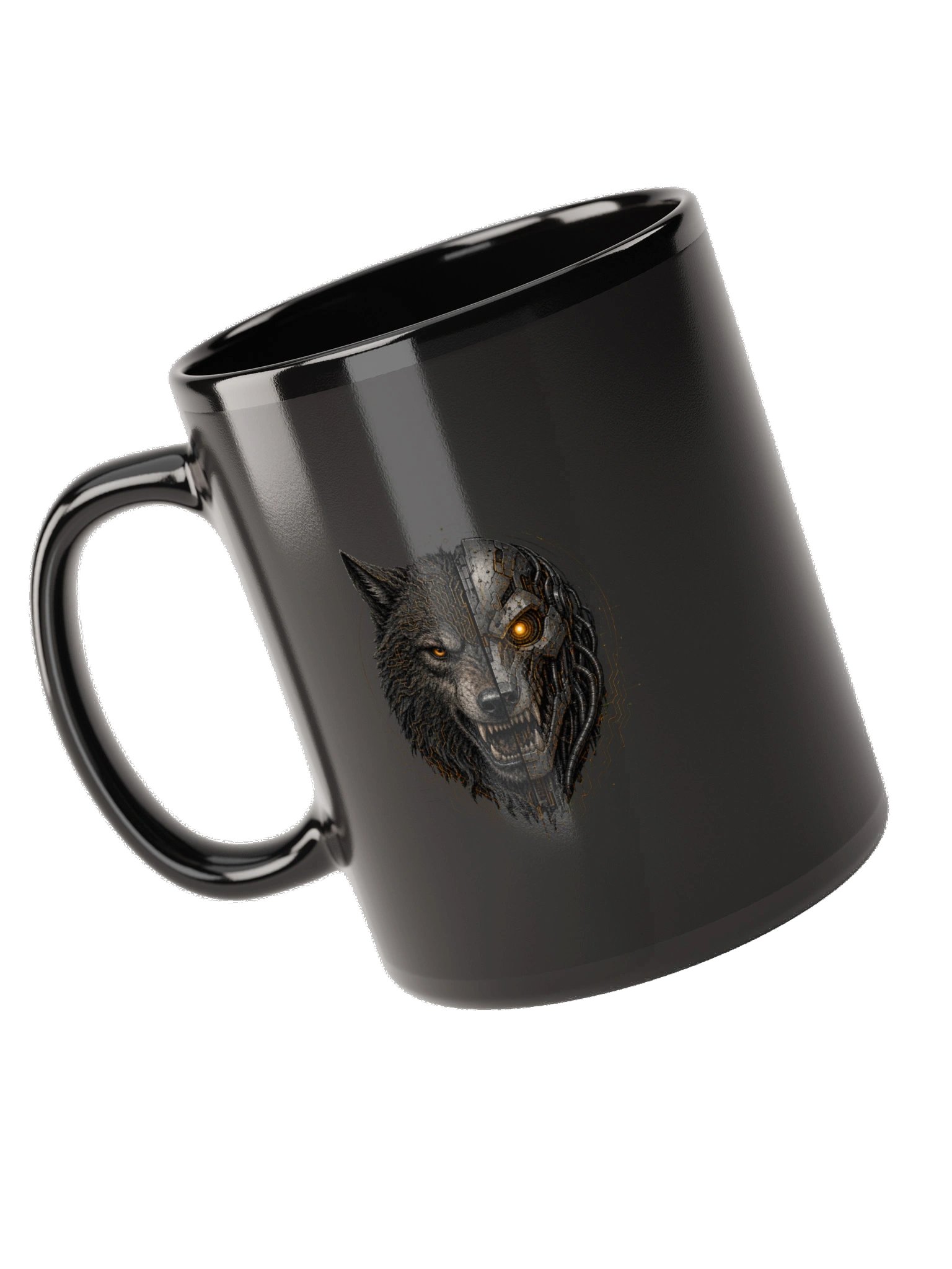 Blood Wolf Cyberwolf Gaming Mug product image (10)