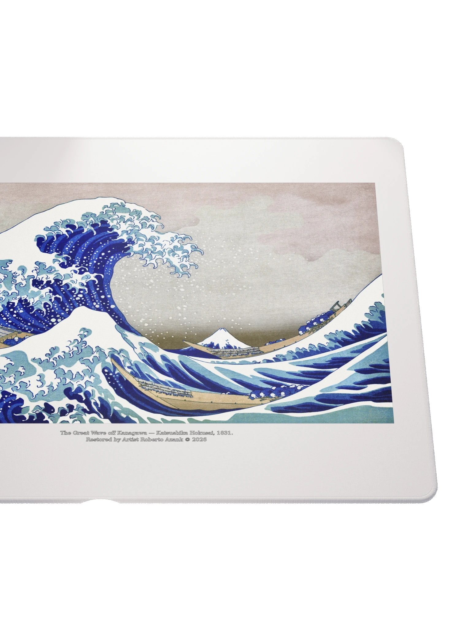 The Great Wave off Kanagawa — Mouse Pad product image (5)