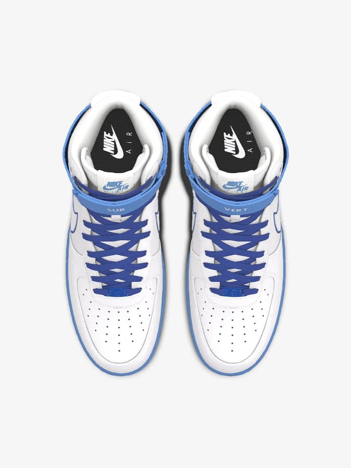 White Subvert Air Force 1 High by Alluci N1K3-C1TY|Co-Lab product image (2)