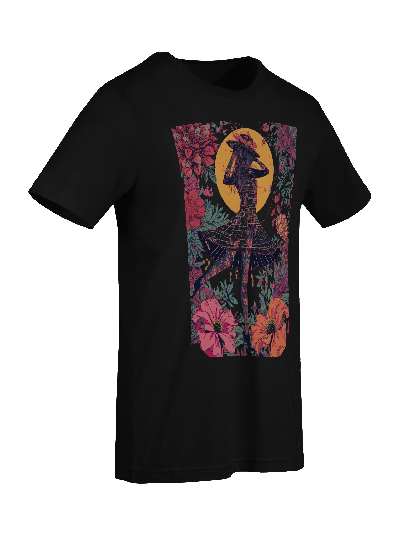 Silhouette Ballerina Sunflower Supersoft Tee product image (2)