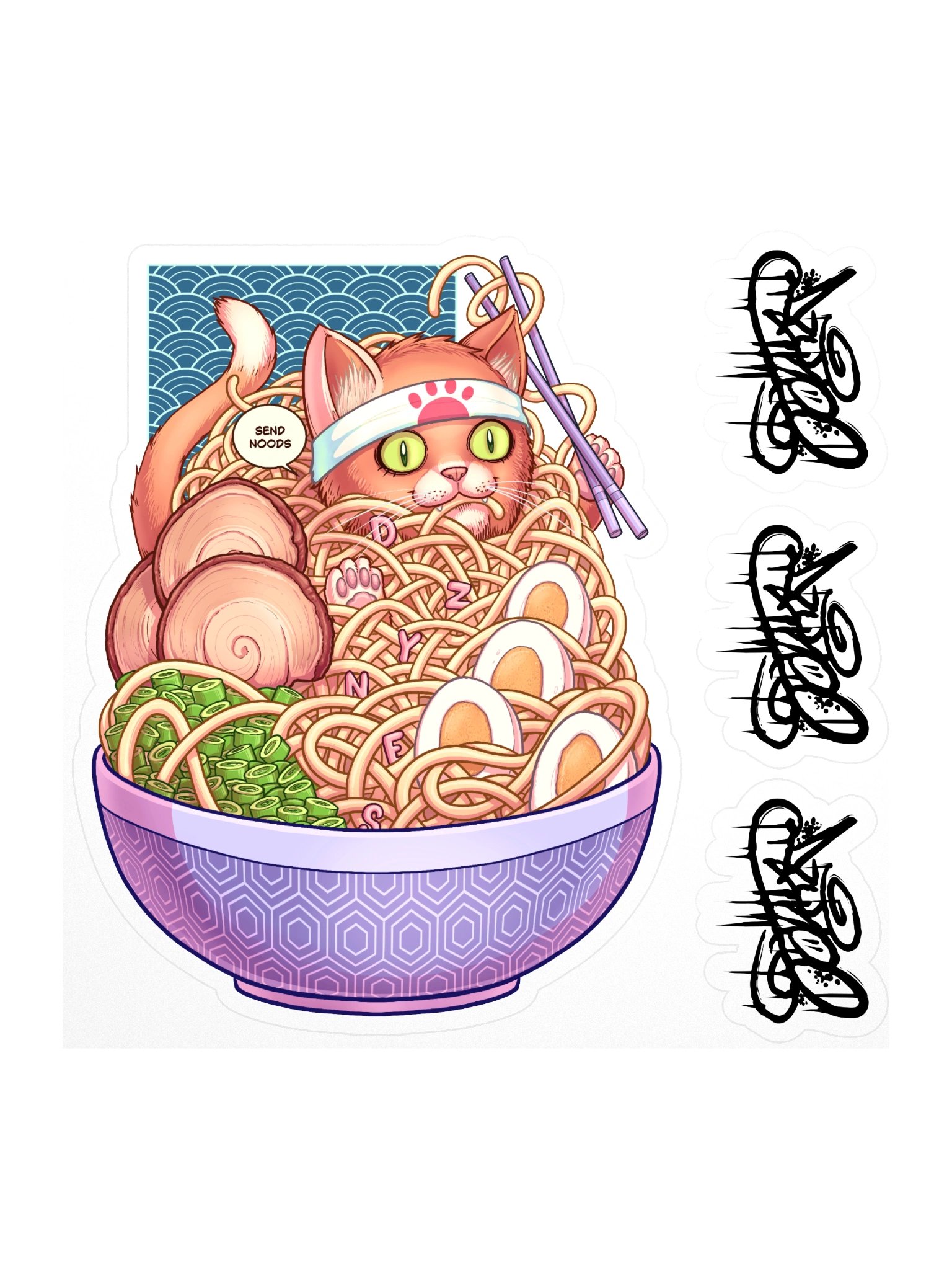 NekoNoods Sticker product image (1)