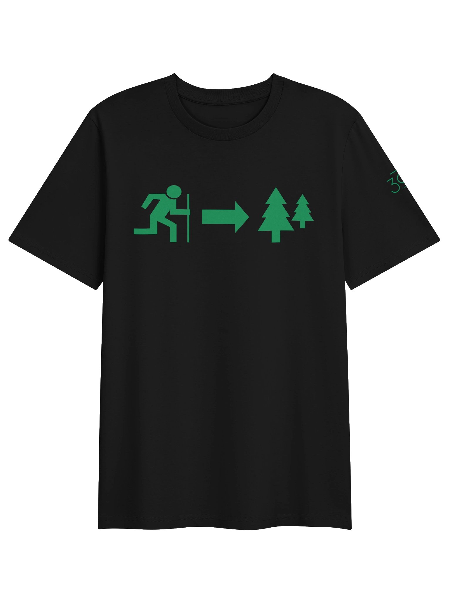 Stick-Walker 100% Organic Cotton Tee Shirt / Feel the MO product image (1)
