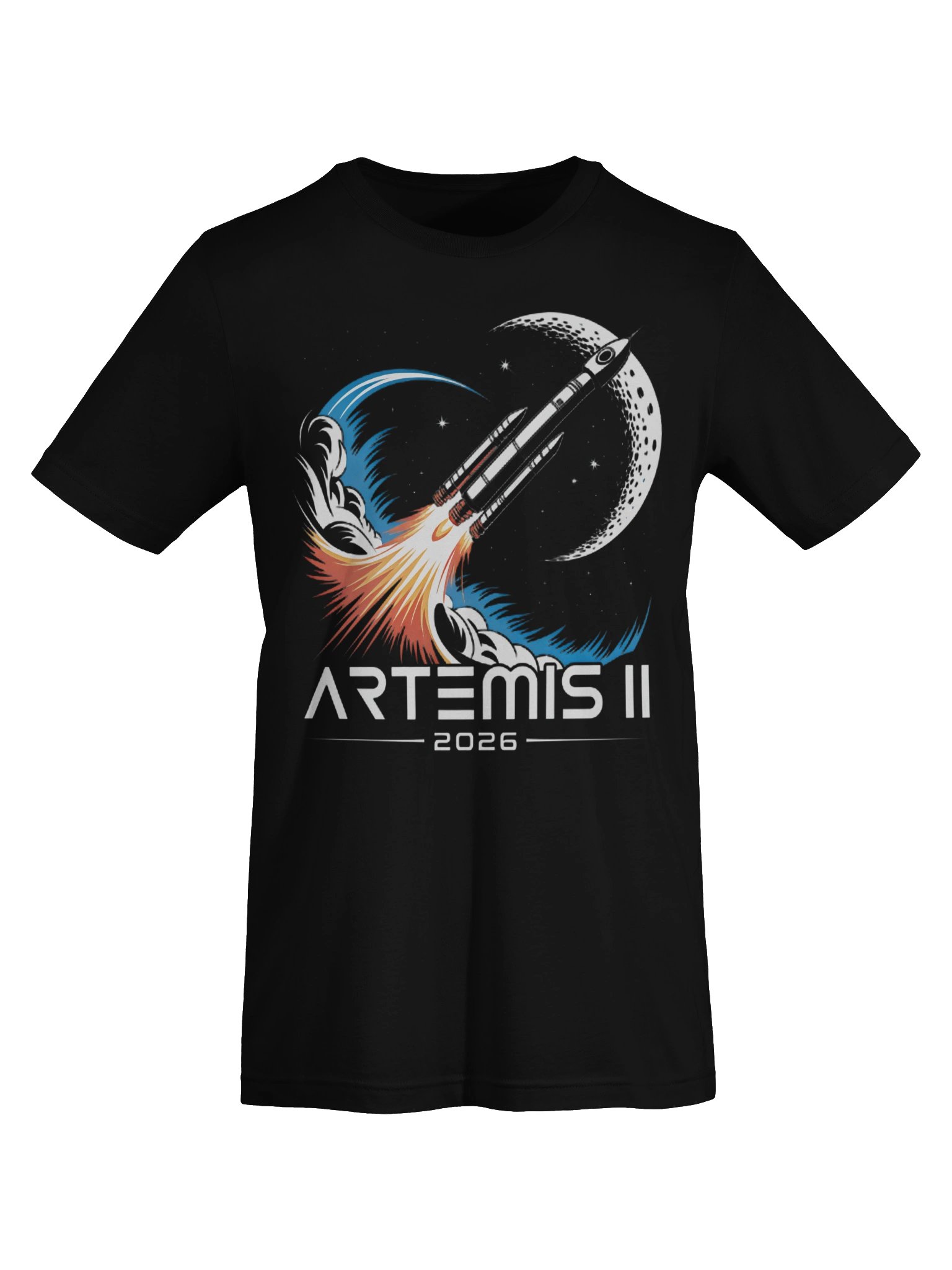 Artemis II Launch to The Moon Space Mission 2026 Supersoft T-shirt product image (58)