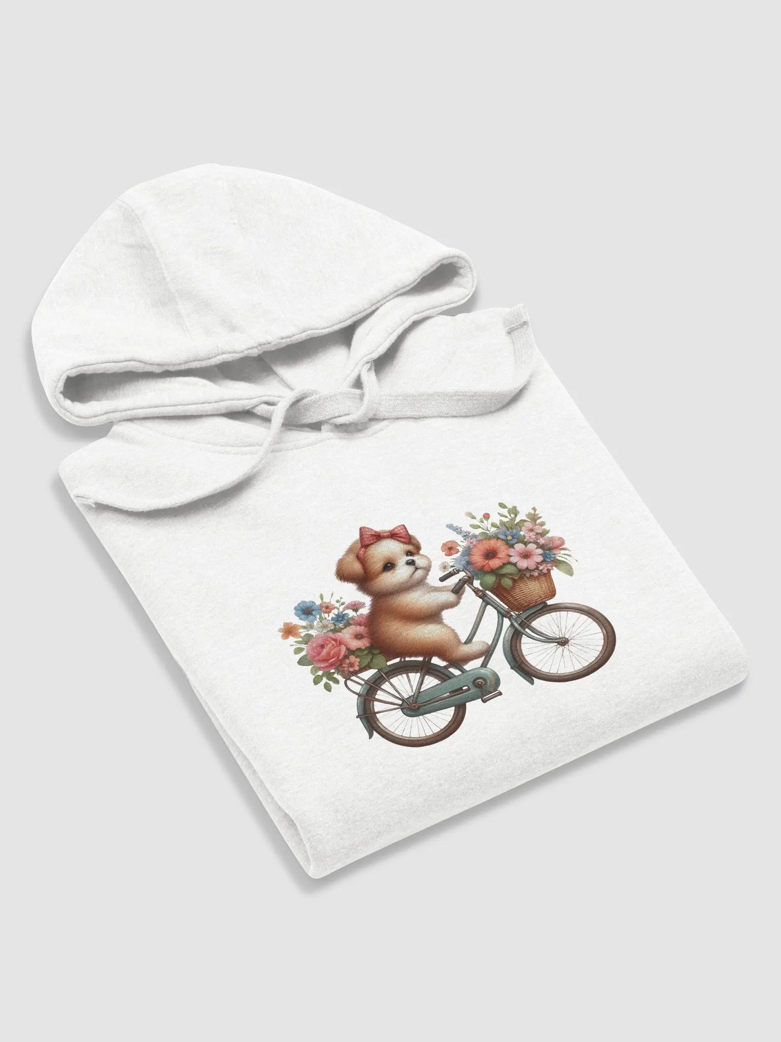 Puppy Love Bicycle Hoodie product image (5)