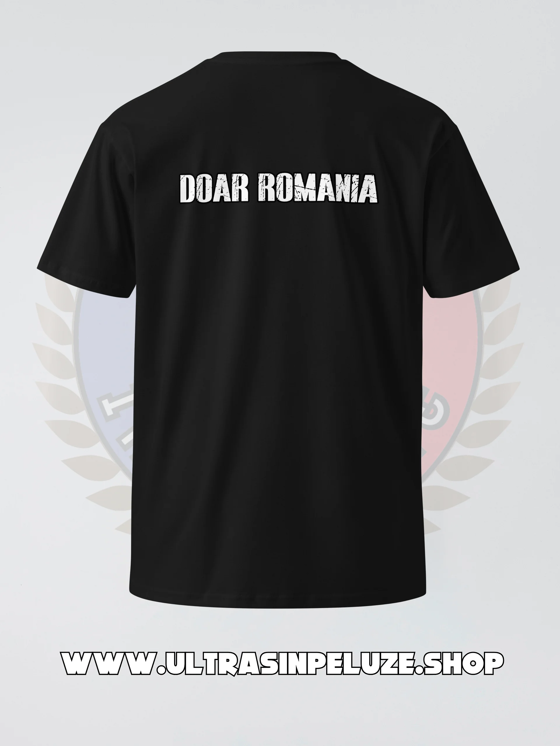 Tricou Brodat Ultras "1918" – Design Tricolor, 100% Bumbac product image (2)