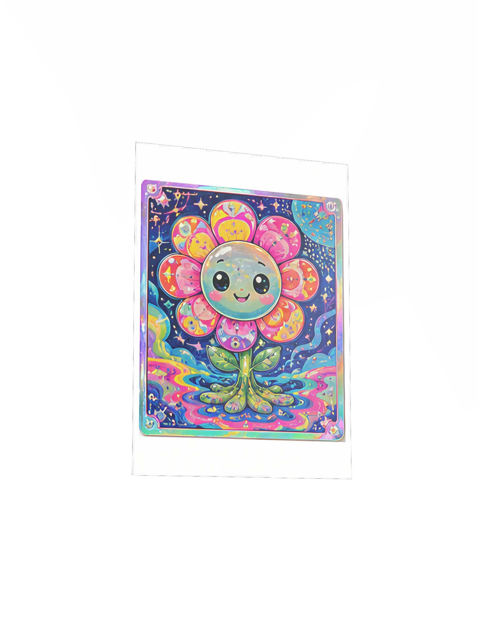 Cosmic Flower Matte Poster product image (7)