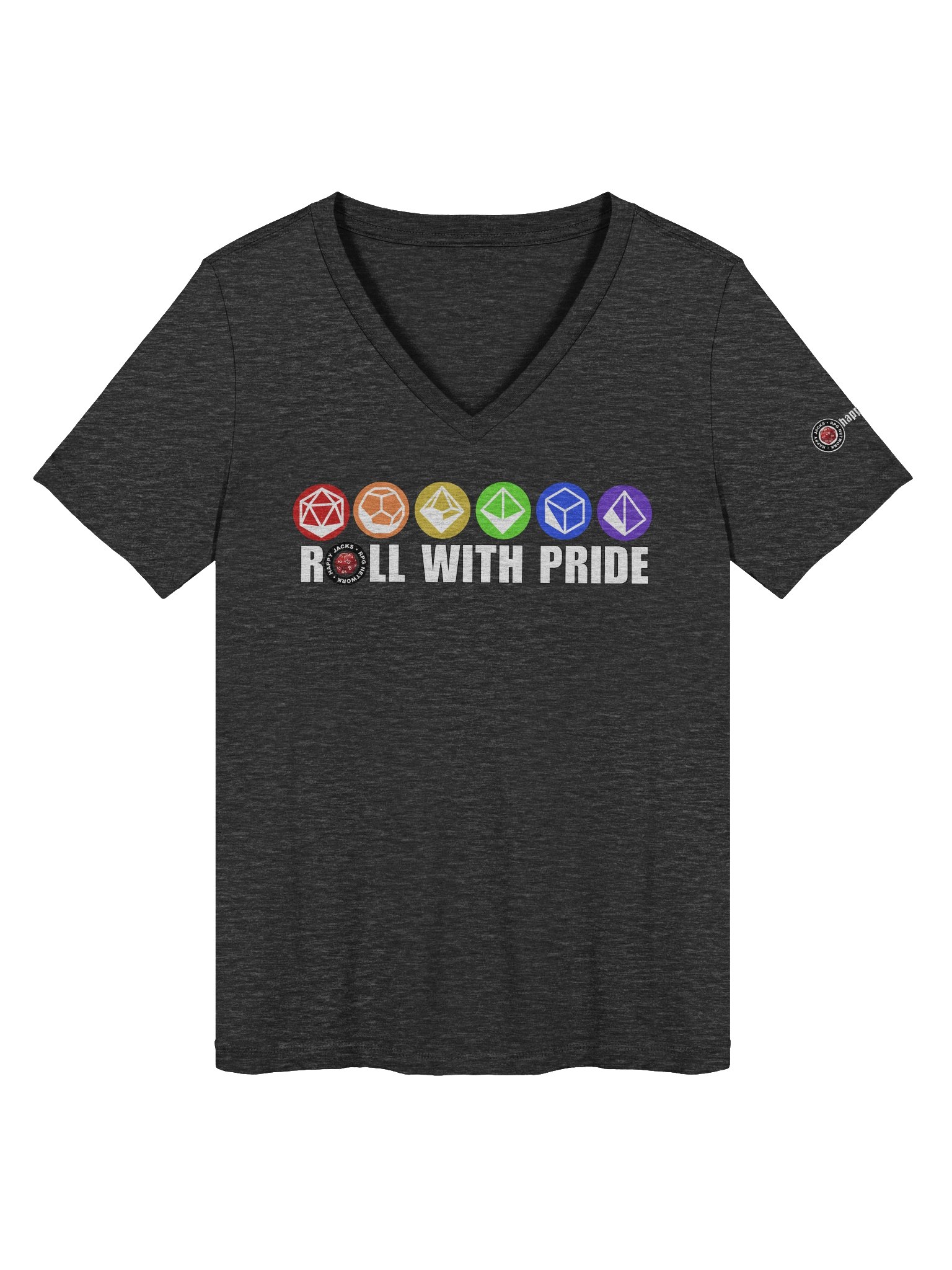 Roll with Pride V-neck product image (6)