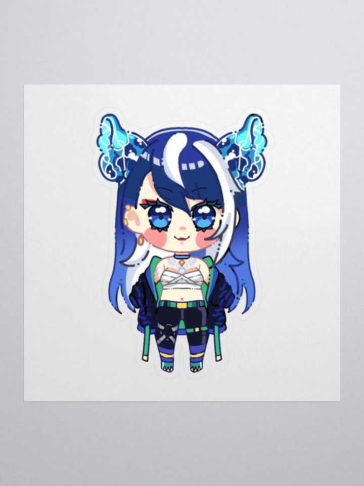 Chibi Sea Fox Sticker product image (2)