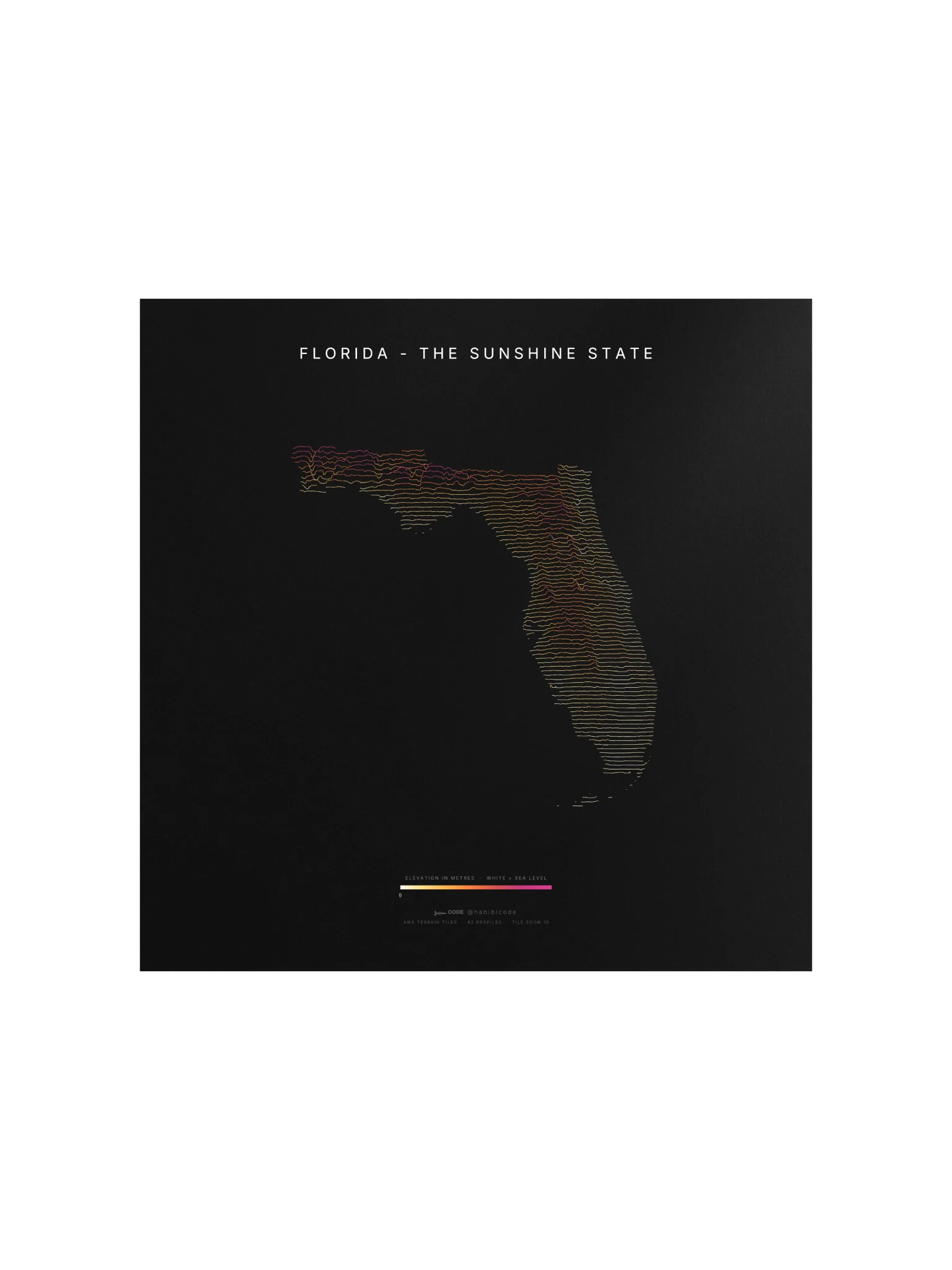 Ridgeline Poster - Florida product image (1)