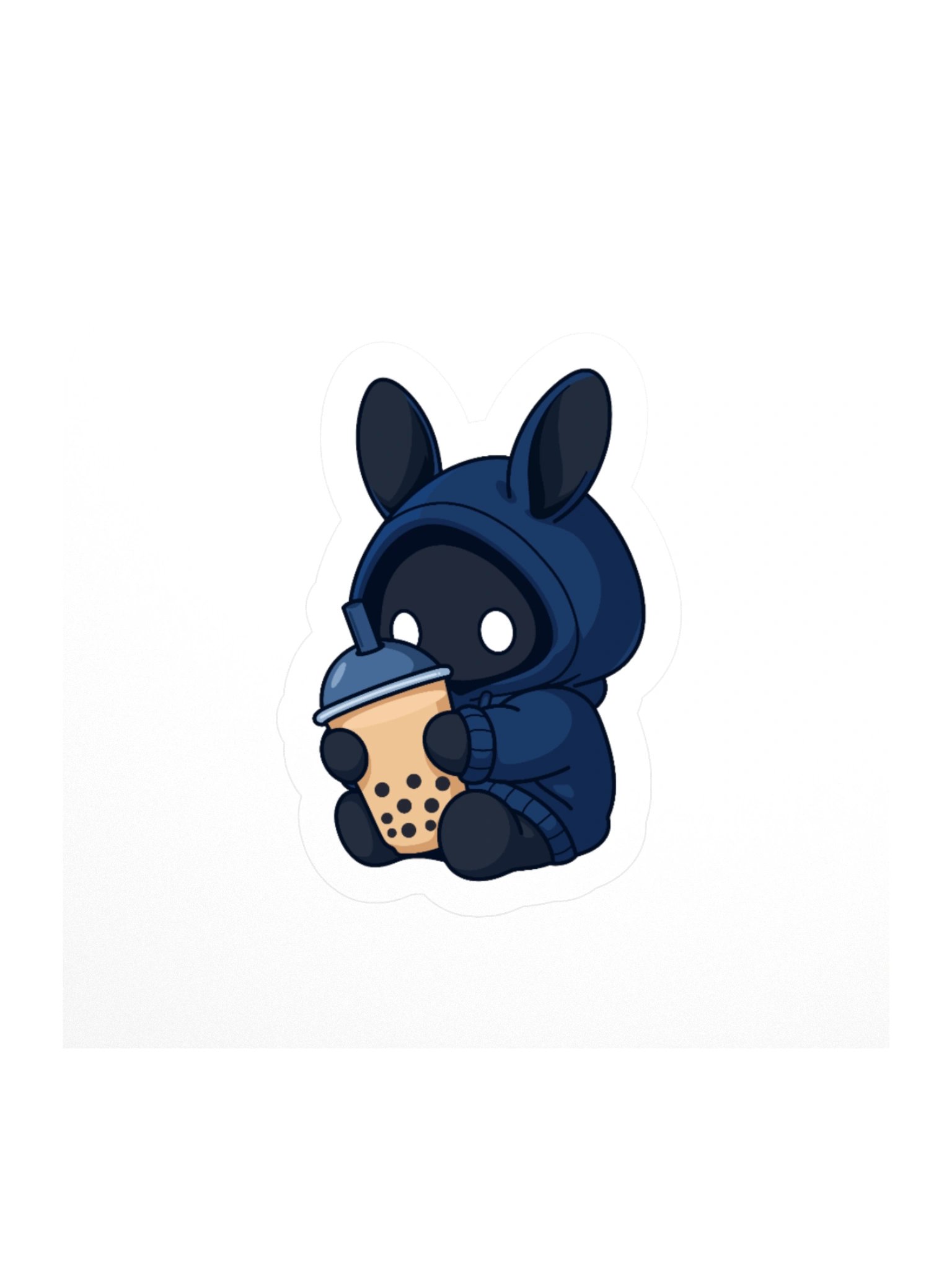 Poochoki Hugging Boba Sticker product image (1)