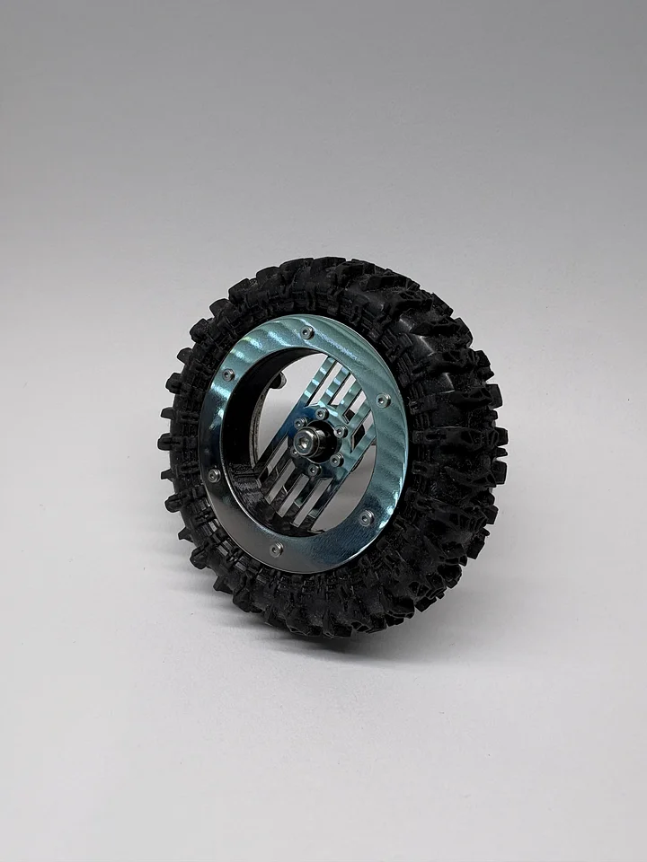 1.8" v2 Floater Wheels - "Stunner" wheel face with "Horizon" floater product image (2)