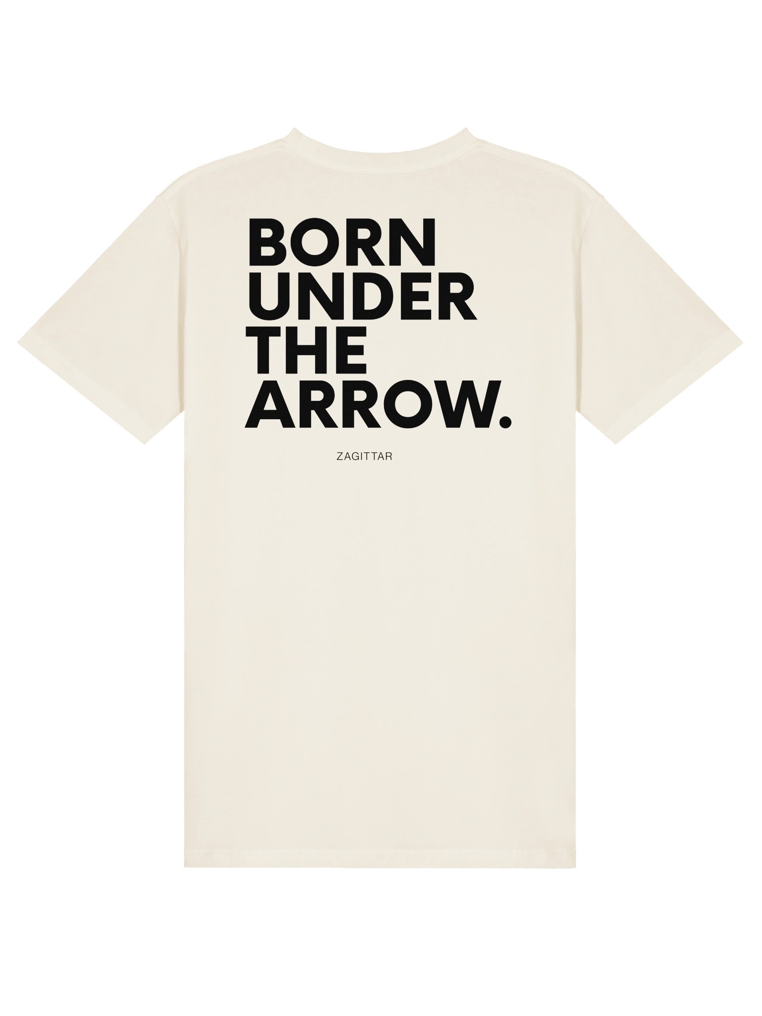 BORN UNDER THE ARROW. TEE | Natural product image (2)