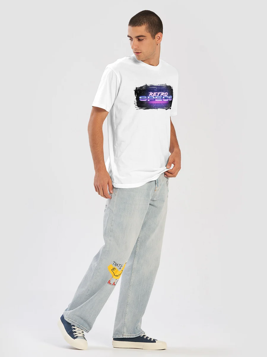 RETRO SPECS: Title Art Shirt (WHITE) product image (5)