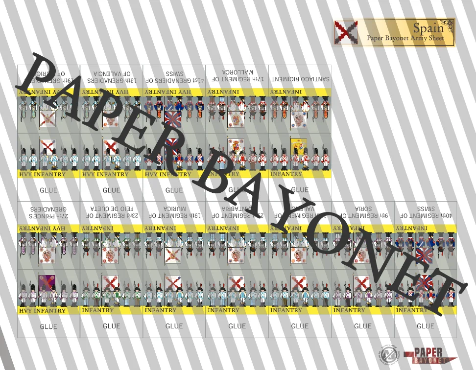 Spain Unit Sheet product image (7)