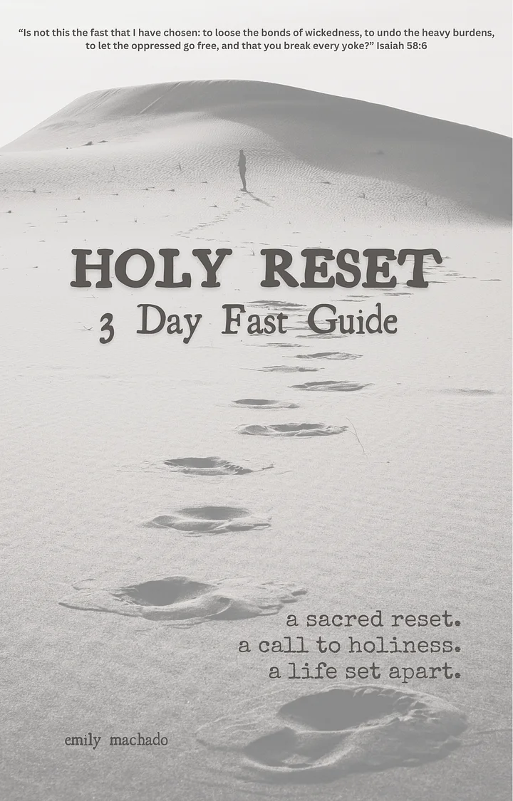 Holy Reset—3 Day Fast Guide product image (1)