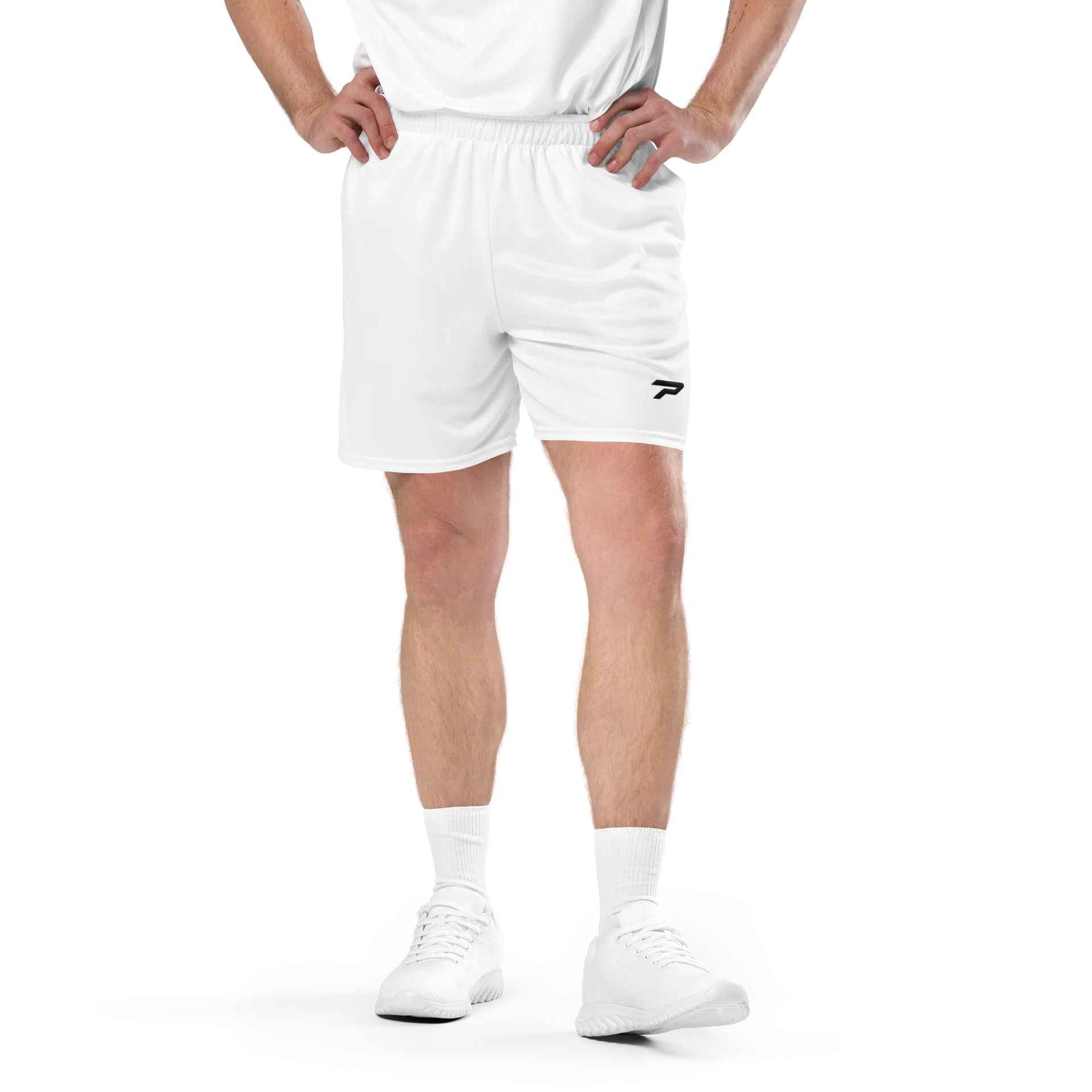Prizm Athletics Geometric Logo Mesh Shorts product image (1)