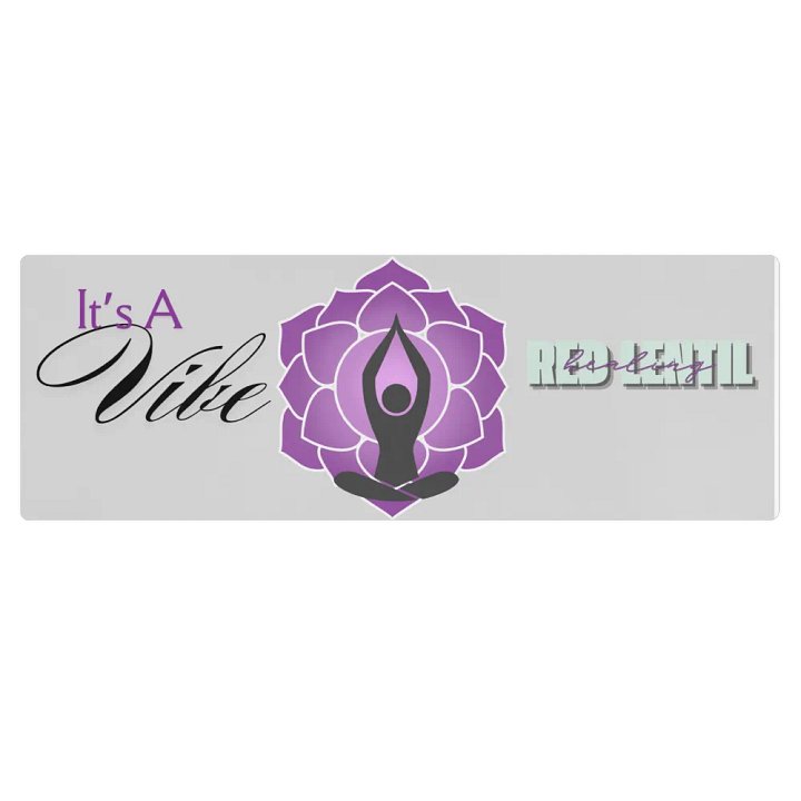 Red Lentil Yoga Mat | Lotus Collection product image (1)
