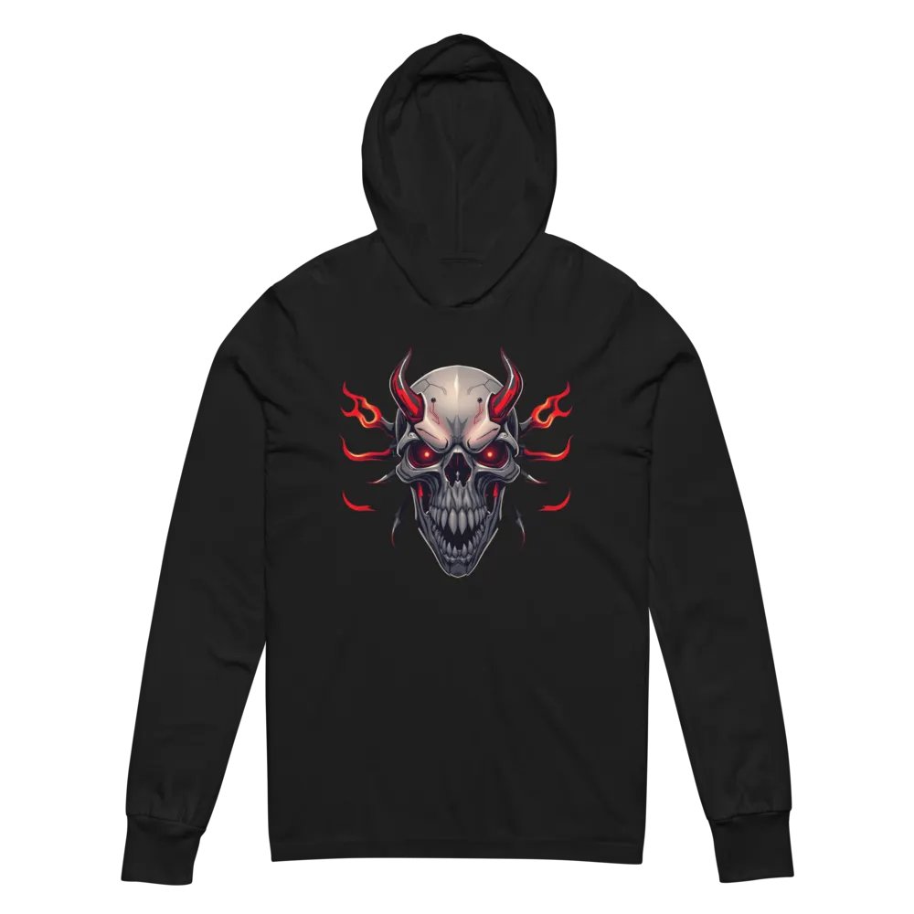 Infernal Skull Unisex Hoodie Tee Bella+Canvas (Adult Unisex) product image (2)
