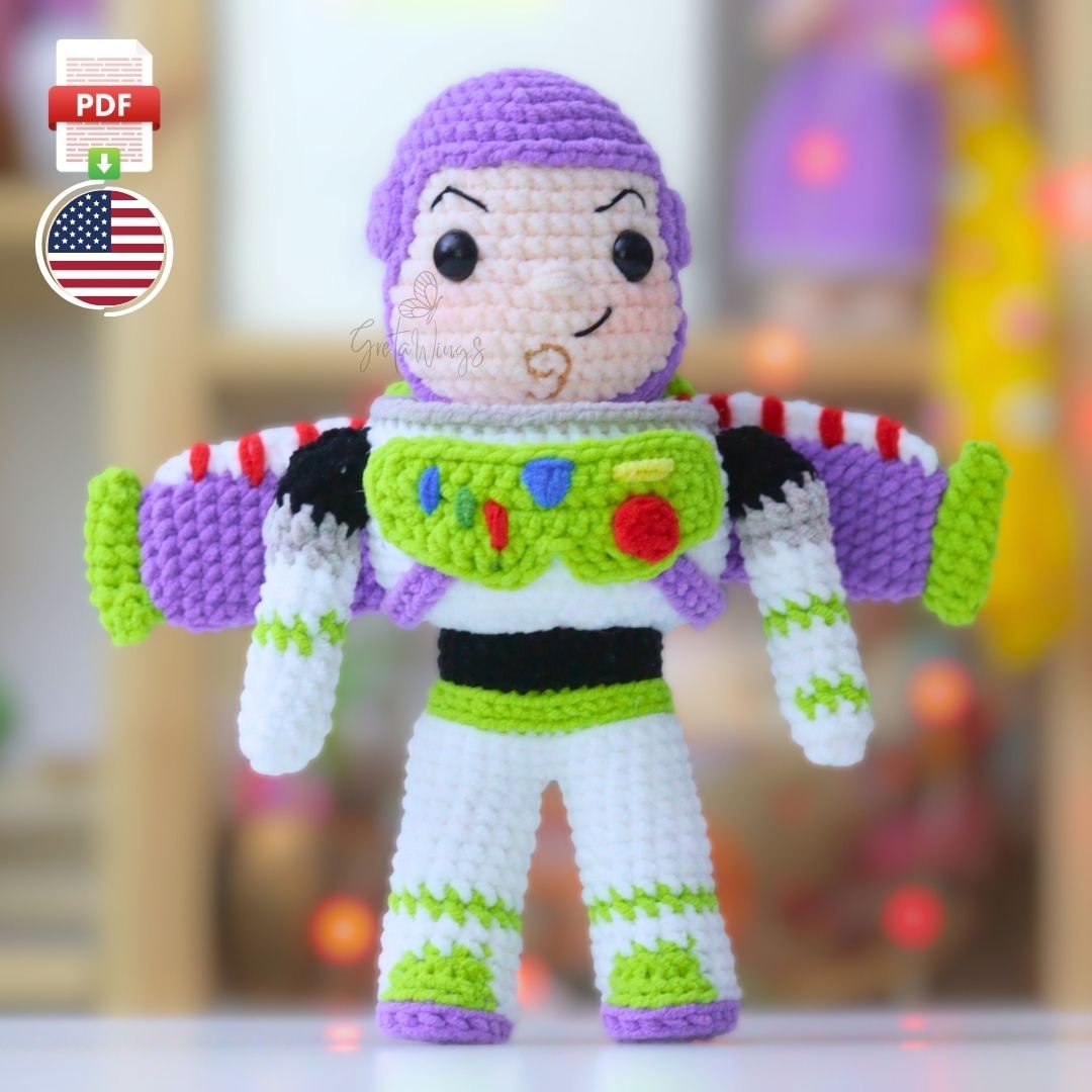 Amigurumi Pattern Inspired by Buzz Lightyear from Toy Story product image (1)