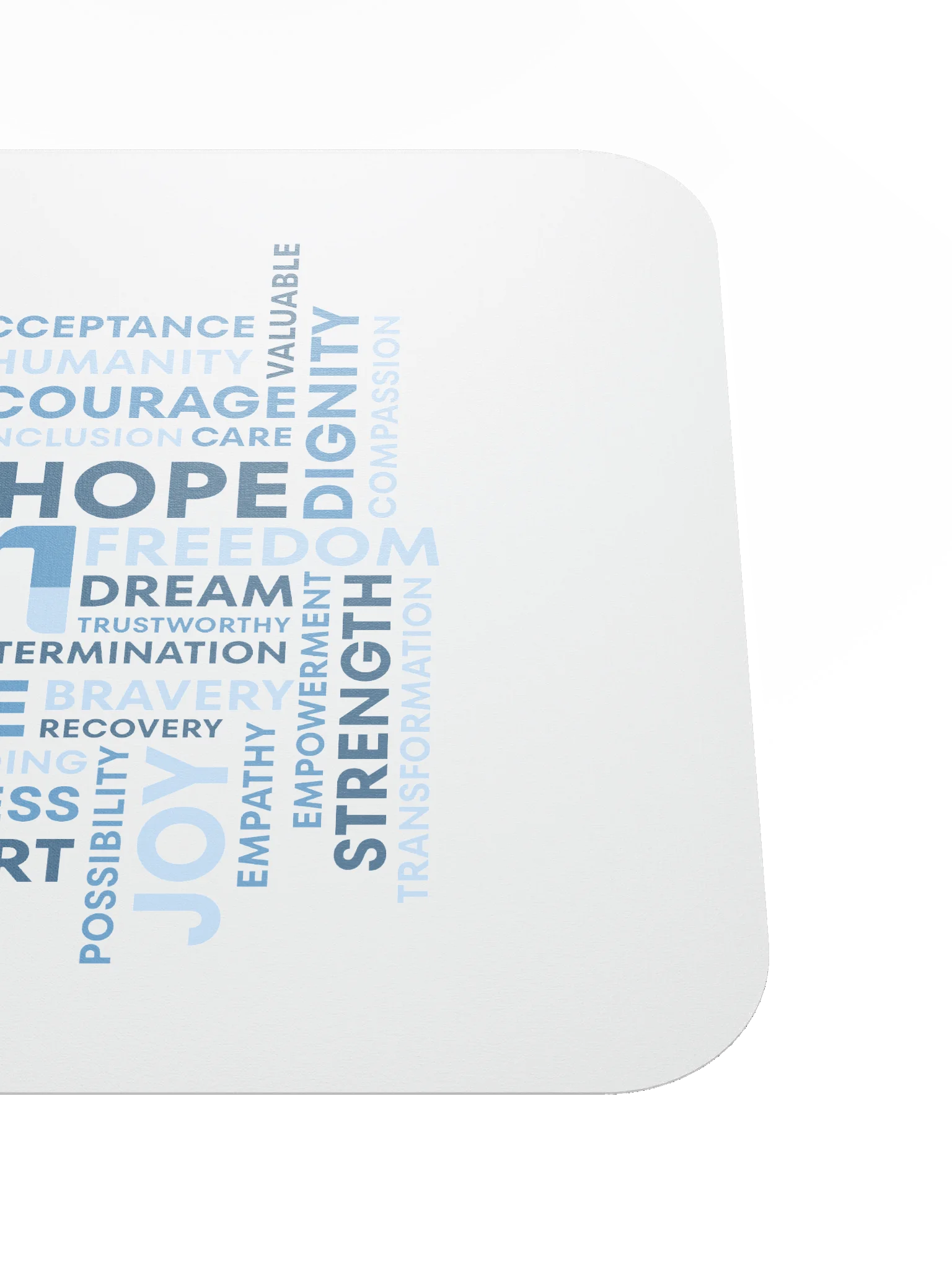 Word Cloud Mousepad product image (5)