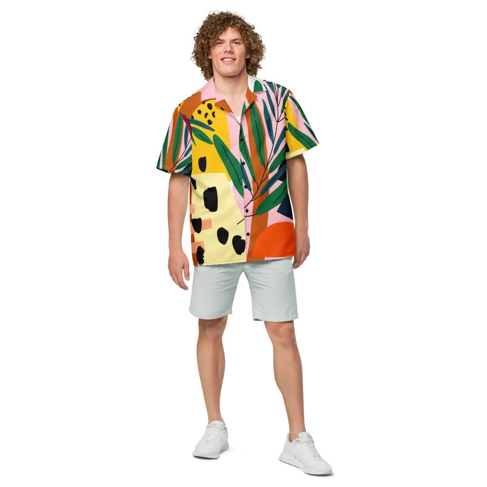 "BP3" Tropical Breeze Men's Hawaiian Shirt product image (4)