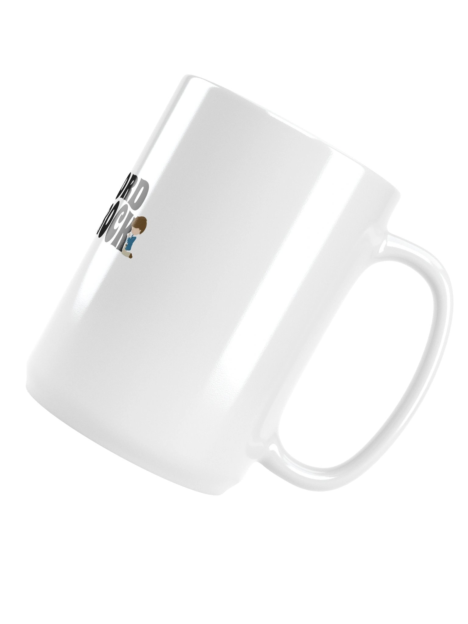 D2You The Lord is My Rock White Glossy Mug product image (6)