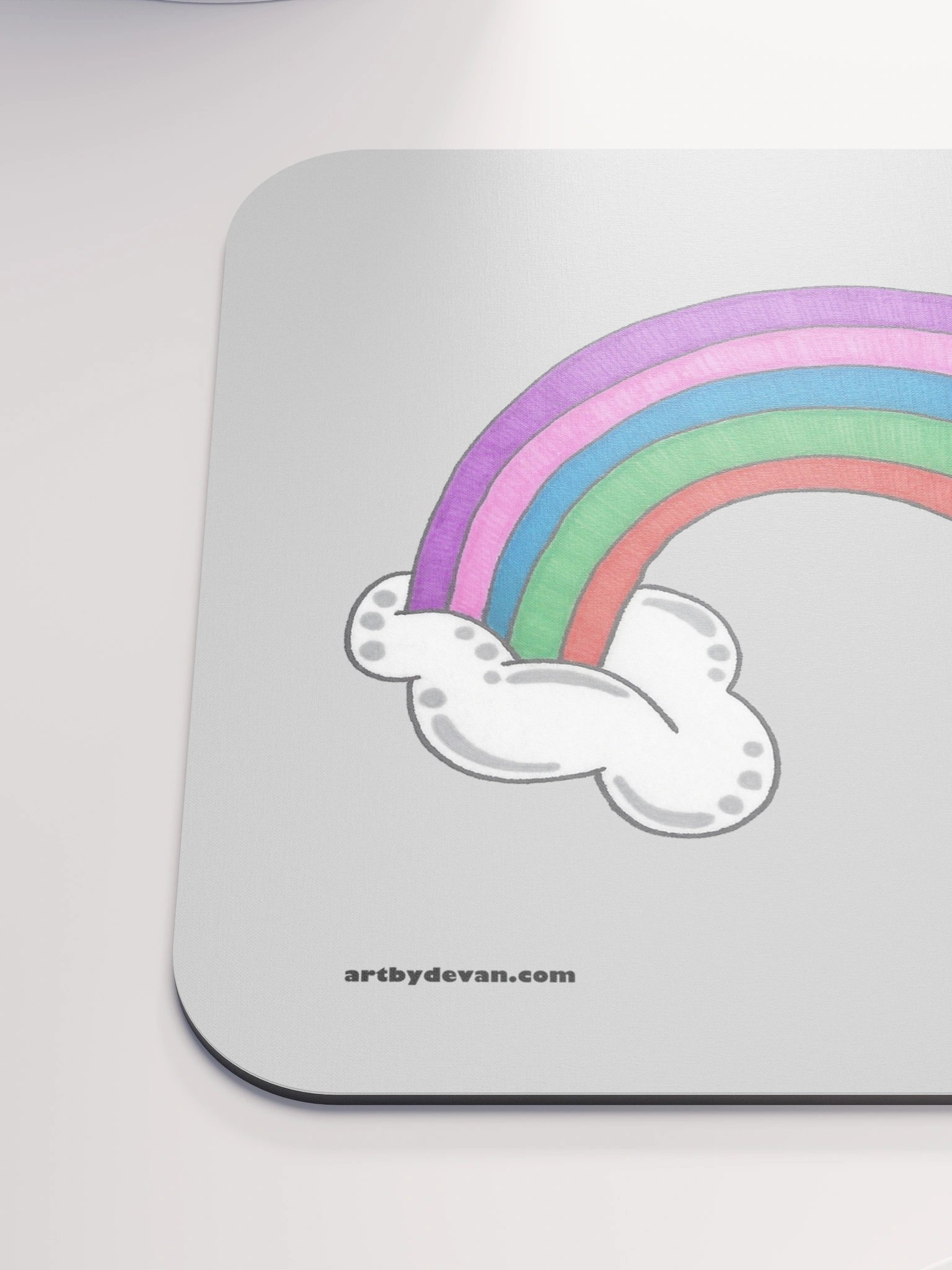 Bold Rainbow Mousepad product image (6)