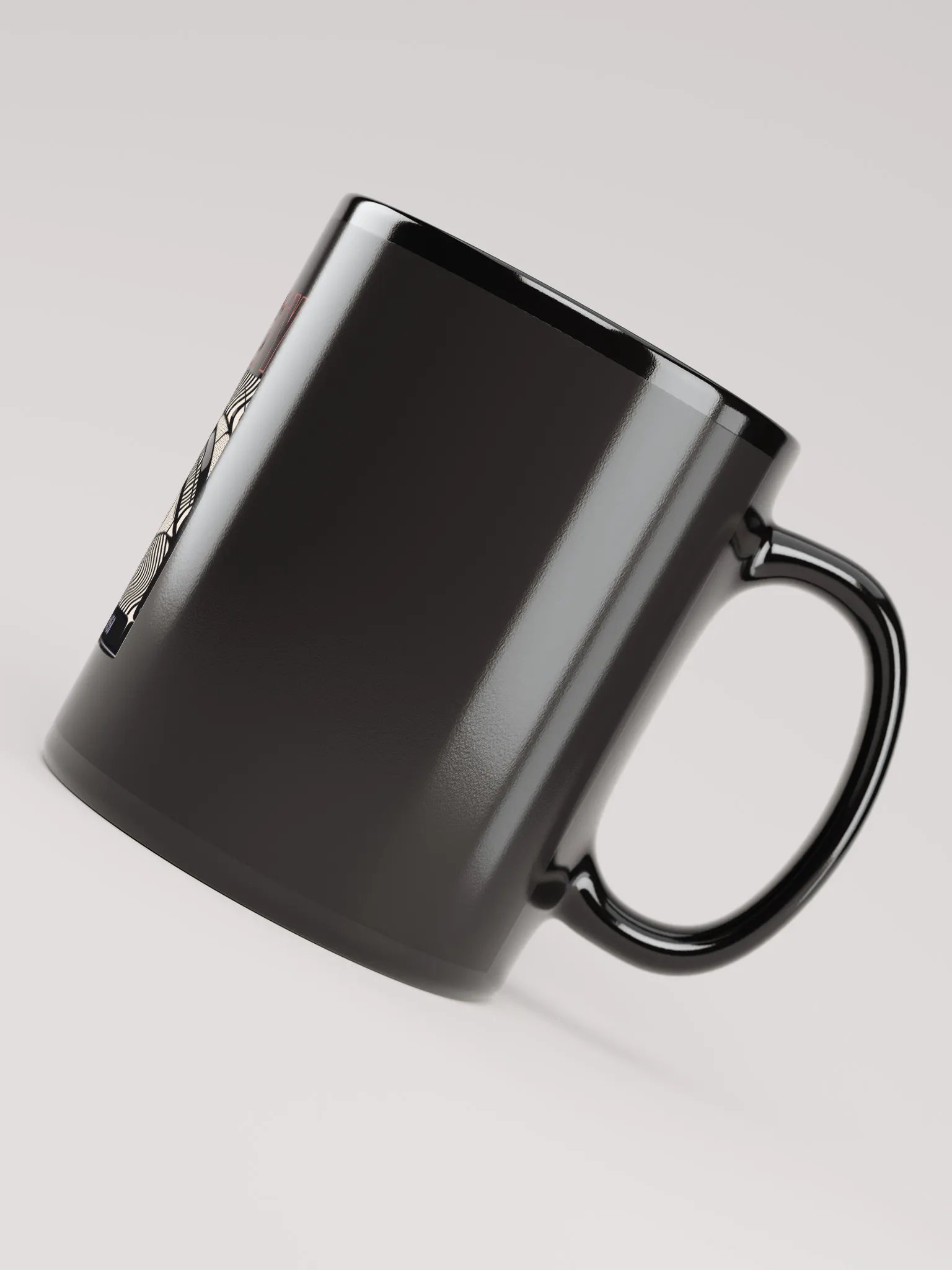 Hypnotic Eye Black Glossy Mug product image (8)