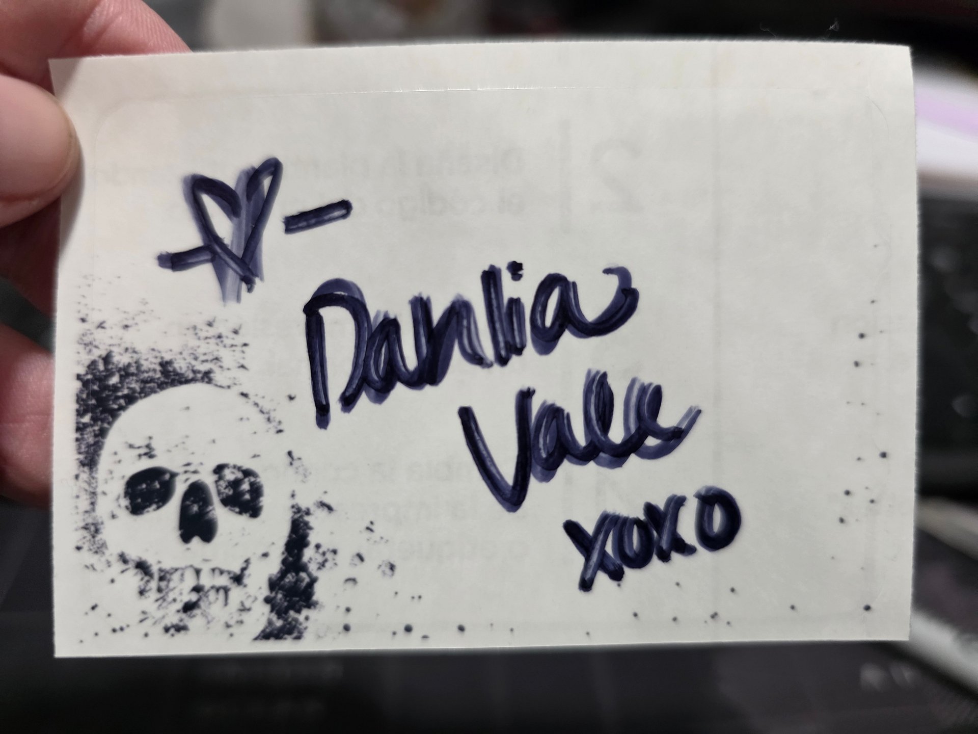 Signed Book Plate Sticker product image (1)