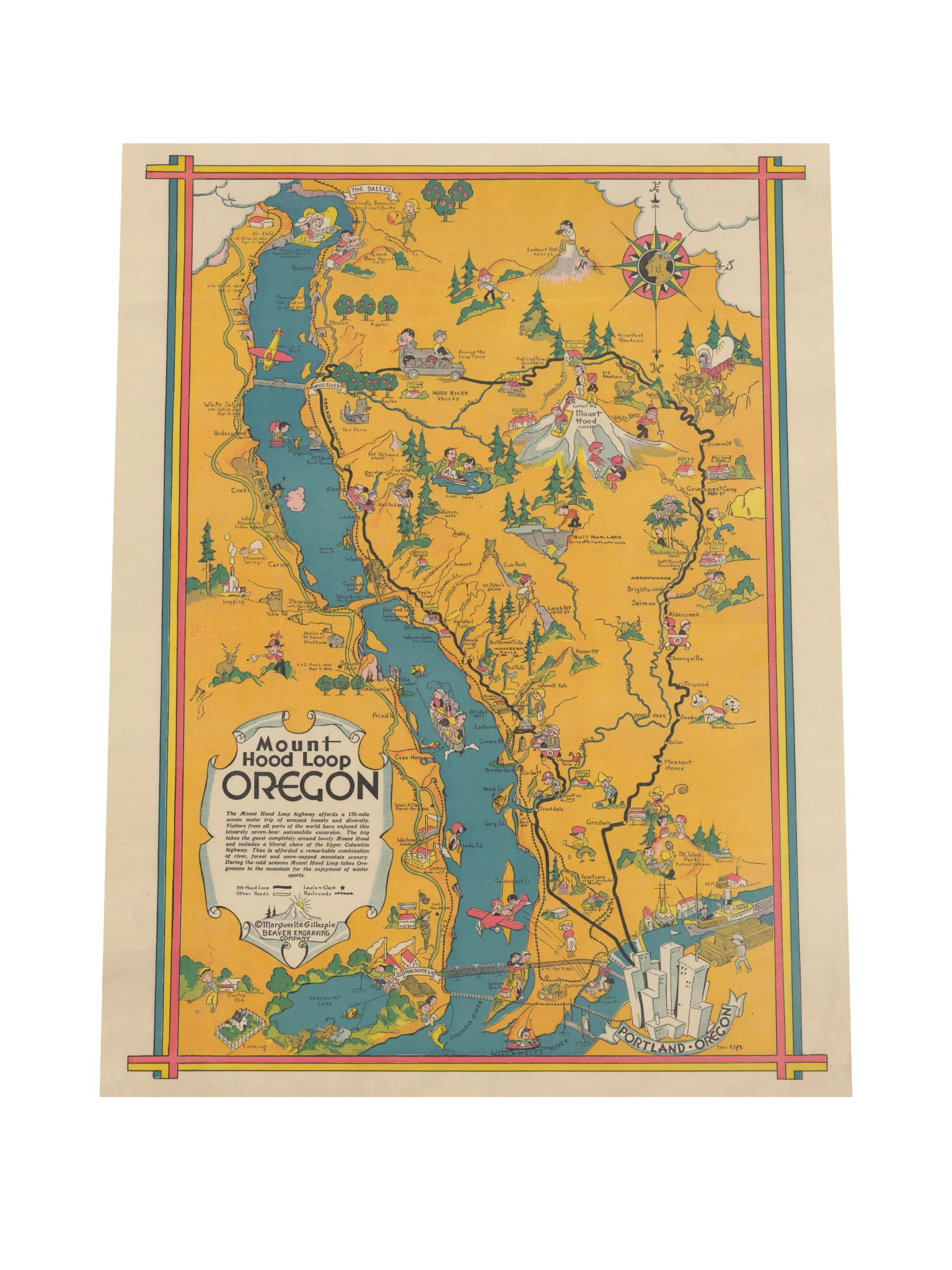 Mount Hood Loop Poster product image (4)