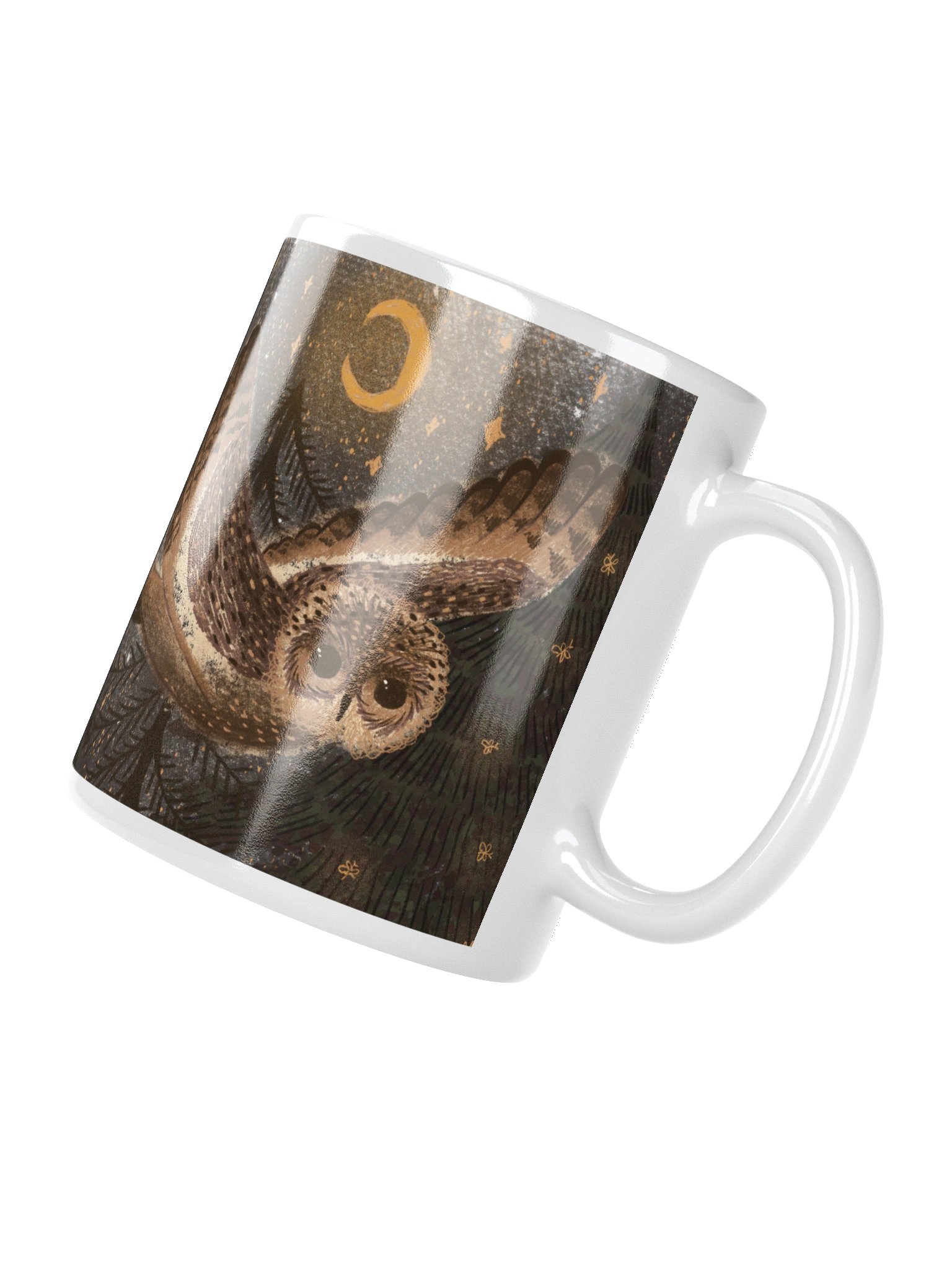 the forest owl mug product image (3)