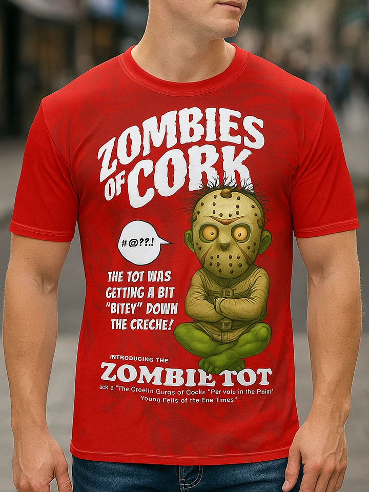 Zombie Tot Gets Bitey - Allover print T-Shirt product image (1)