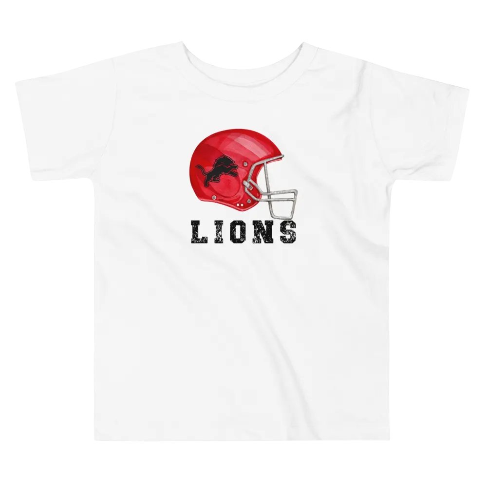 Toddler Boys Lions Football T-Shirt (Homemade) product image (5)