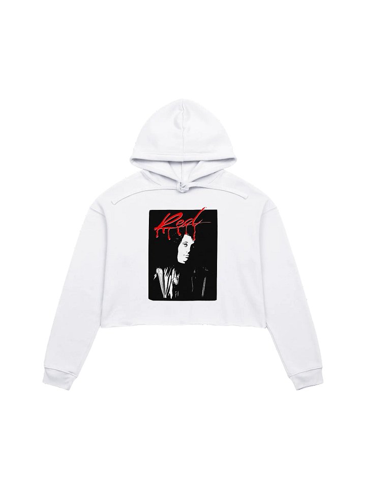 "Joel Lotta Red" Crop Hoodie product image (1)