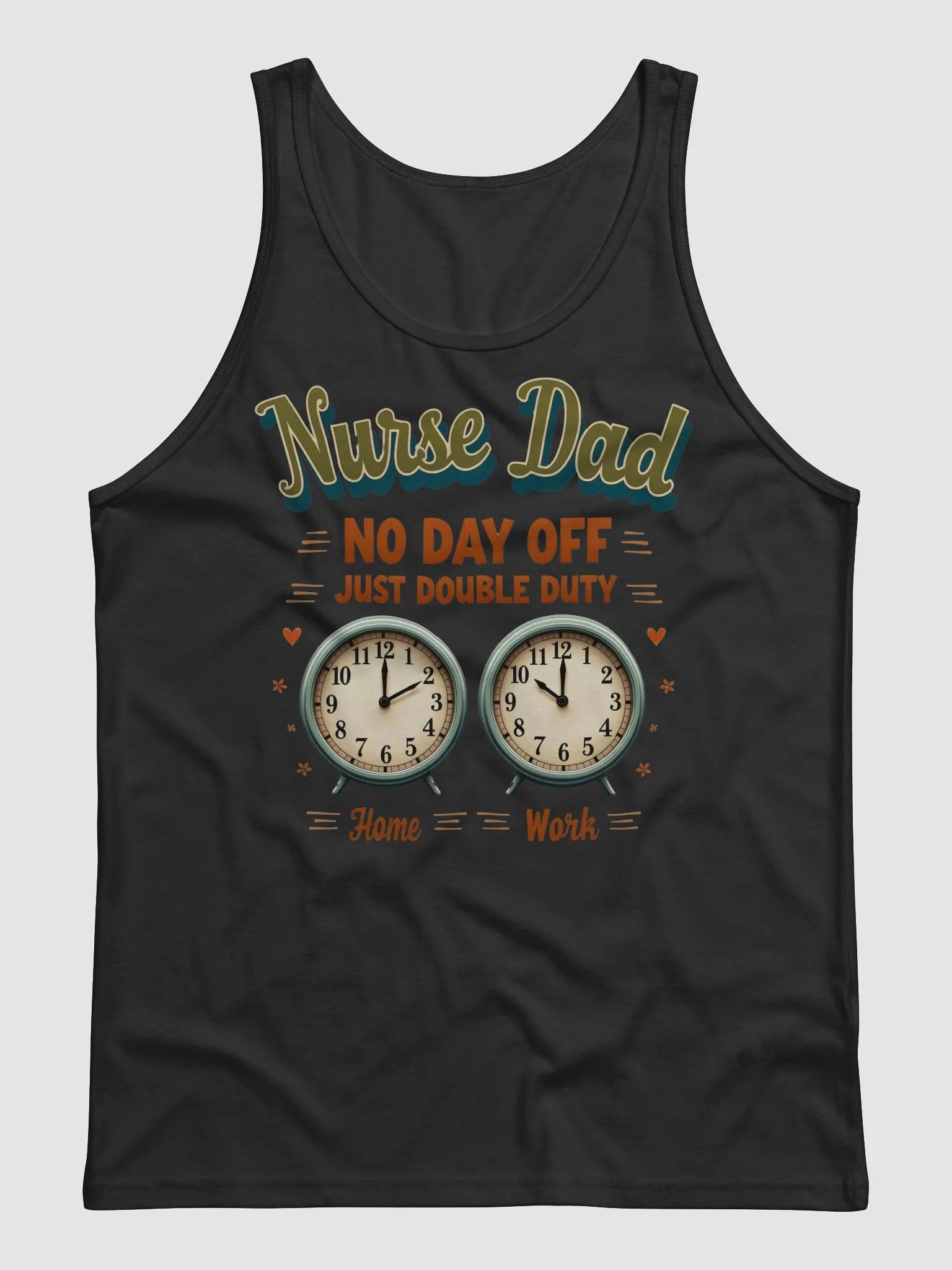 Double Duty Nurse Dad Tank product image (3)