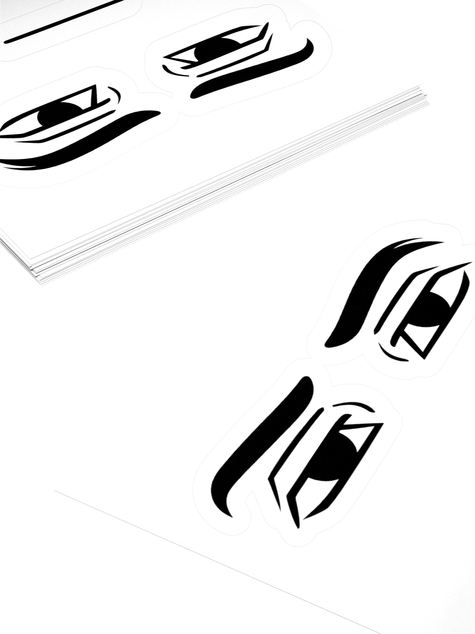 Bold Character Sticker | Sleek Gaming Aesthetic product image (4)