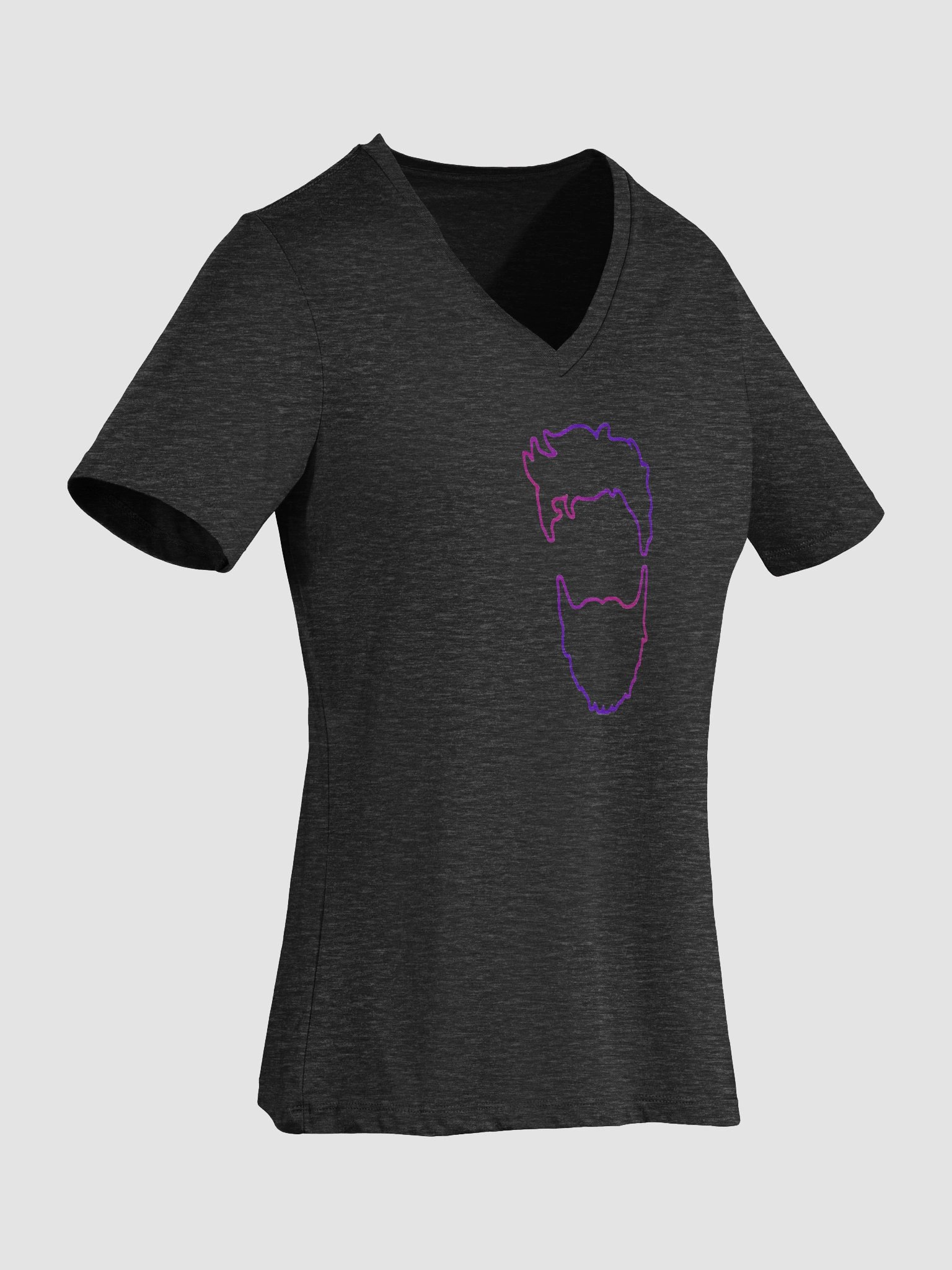 EvenSteven Womens V-Neck Relaxed T-Shirt product image (38)