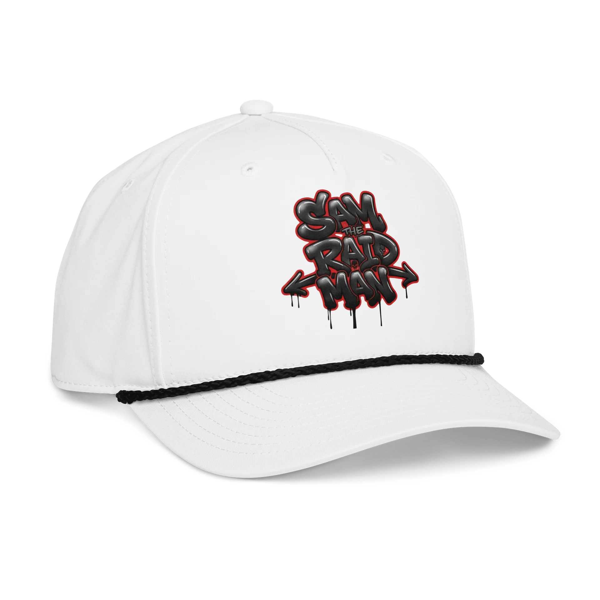 Graffiti Rope Hat (White) product image (4)