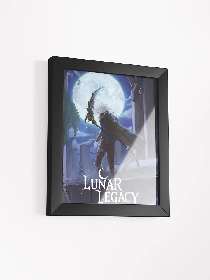Framed Matte Poster - Lunar Legacy Cover Design product image (2)